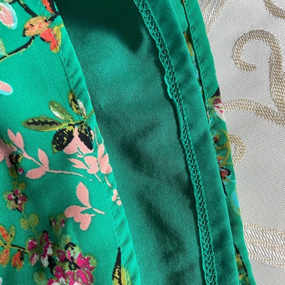 TEAL MID-LENGTH DRESS - Picture 5 of 6